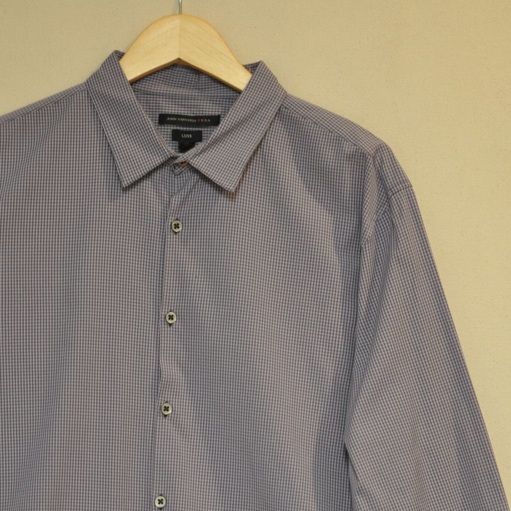 John Varvatos USA Luxe Button Down XL
